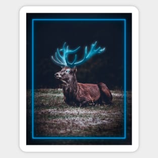 The Magic of Nature: The Warlock Deer Sticker